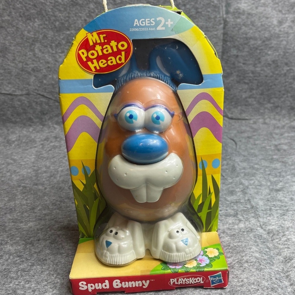 Playskool Mr Potato Head Spud Bunny‎ Easter Edition Blue 2008 Hasbro 22696 NIB